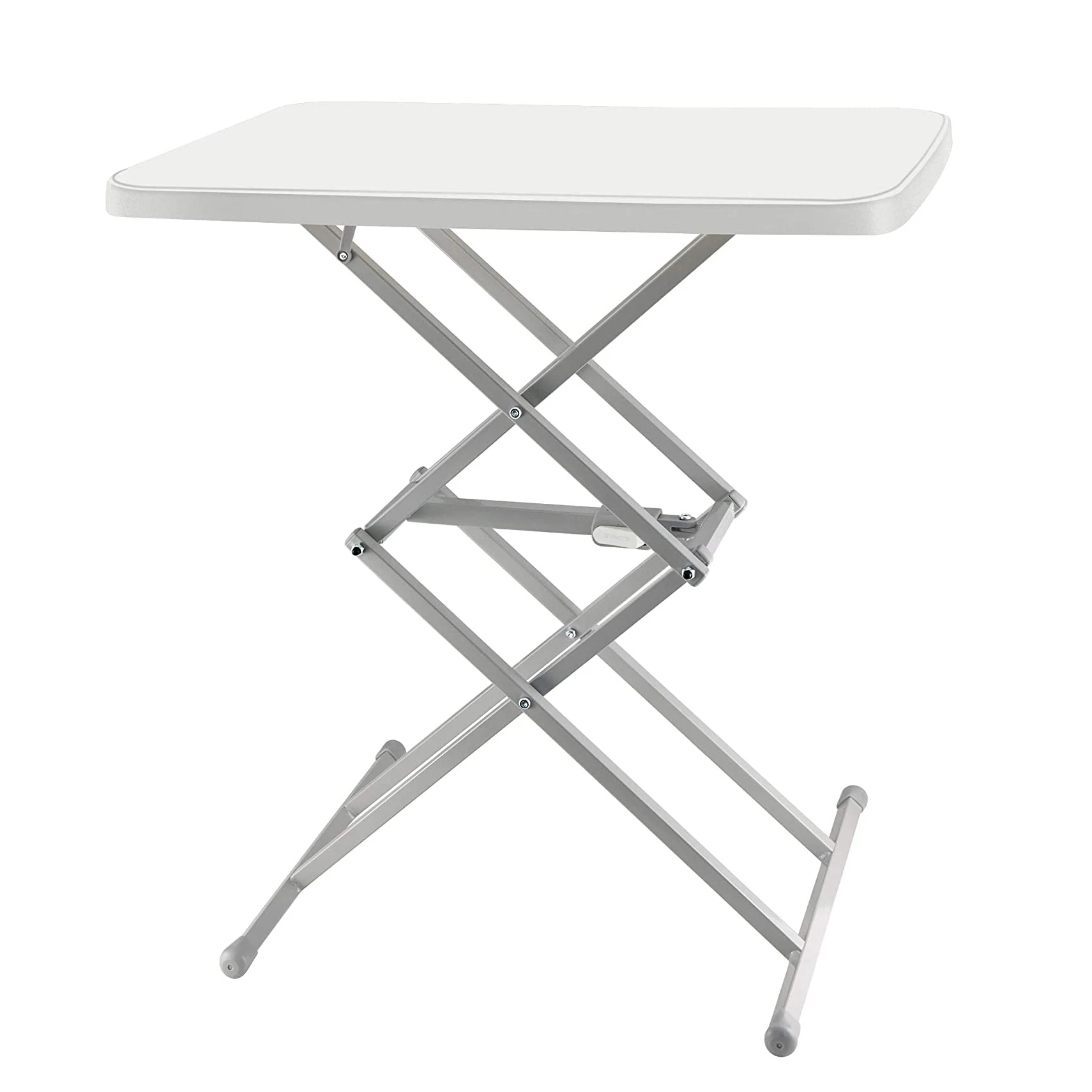 

Outdoor Folding Table Portable Camping Picnic Barbecue Table Garden Table, White