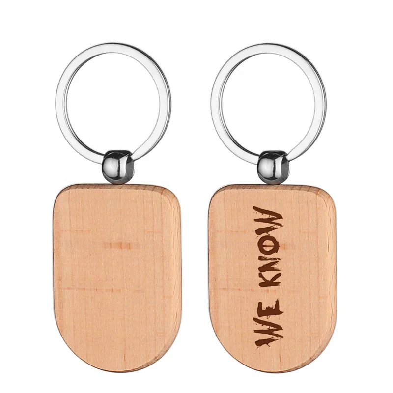 

Blank Wooden Keychain Custom Carving Laser Engraving Blank Wood Keychains Wholesale
