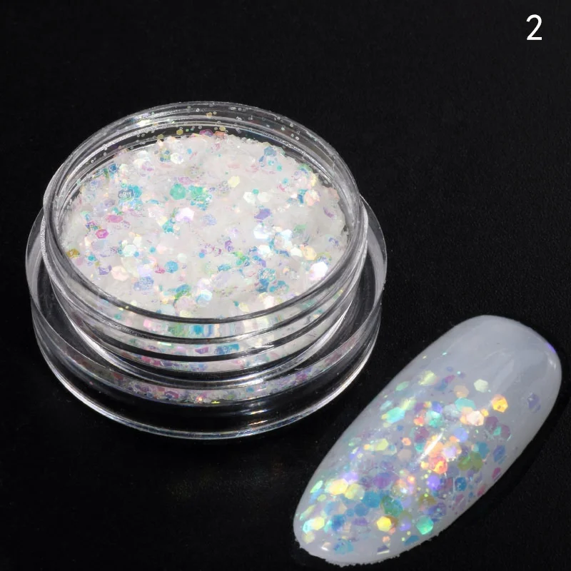 

chunky nail glitter manufacturer mix colorful nail art glitter fine pigment glitter powder bulk for nail decoration