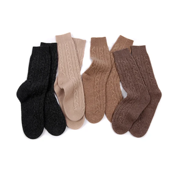 

Mens Or Womens Thick Cashmere Socks Cashmere Bed Socks, Customized