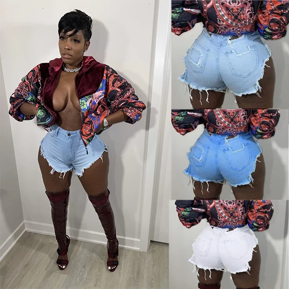 

Wholesale Casual Sexy Summer Women Short Pants 3Xl Jeans Ladies Jean Trouser Plus Size Pants & Jeans Shorts Womens Clothing, Customized