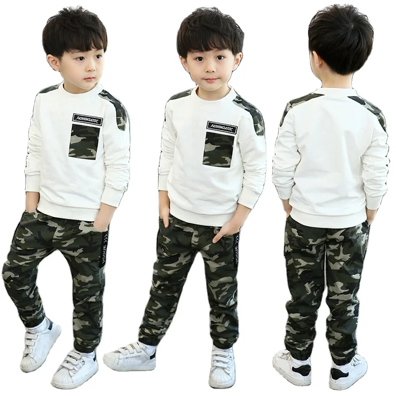 

Autumn Fashion Camouflage Kids Clothing Sets Teens Chilren Boy Clothes Boys Outfits Suits