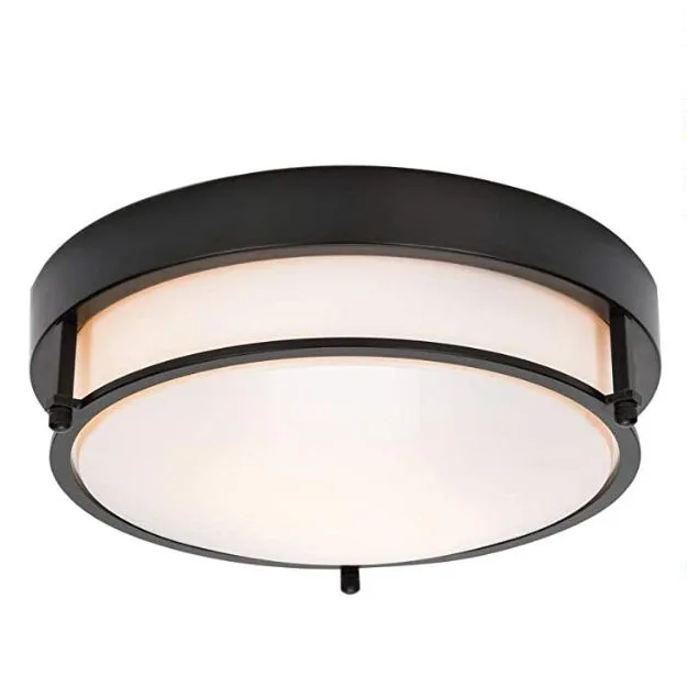 Amaozn hot selling modern black metal Acrylic ceiling light living room lights ceiling lamps led ceiling lamp