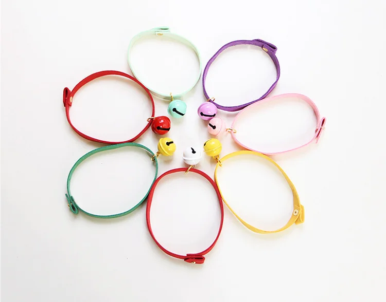 

Pet gift Premium Quality Nubuck Leather Pet Collar Dog Cat Neck Collar