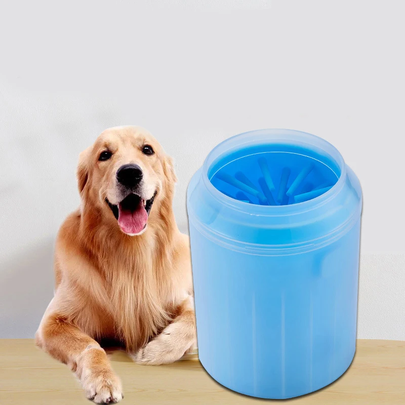 

Amazon Hot Selling Pet Supplier Silicone Dog Claw Washing Foot Cleaner Dog Paw Washing Cup, Customized color