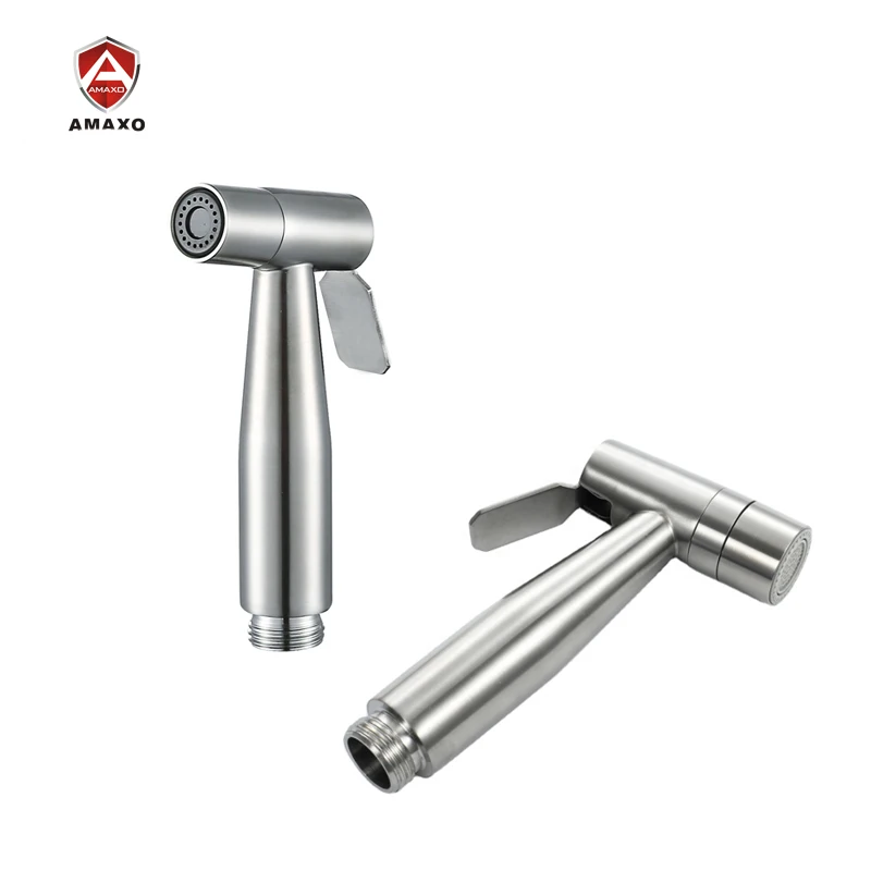 

AMAXO Cheap Bidet Sprayer Hand Held Bidet Spray Shower Head Toilet Portable Stainless Steel Sprayer Bidet