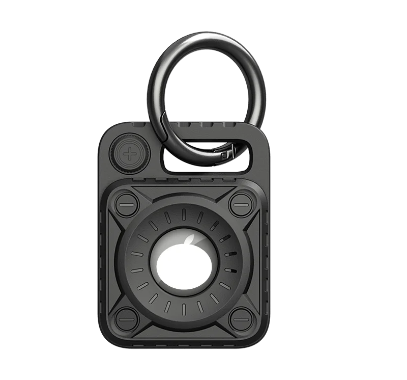 

Shock Resistant Silicone Protective Case for Airtag cover for Key Finder Phone Finder with Keychain Carabiner