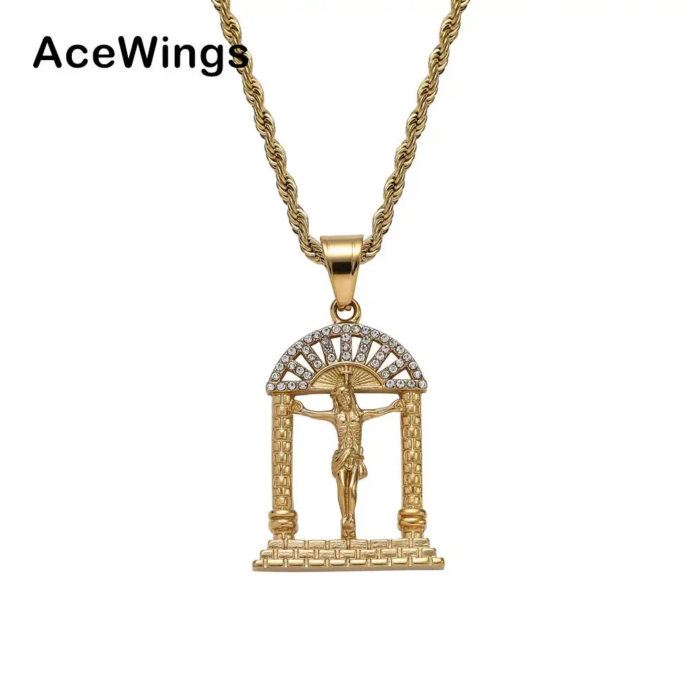 SN226 Hip Hop  Stainless Steel Jewelry Pendant Necklace Jewelry for men bling bling