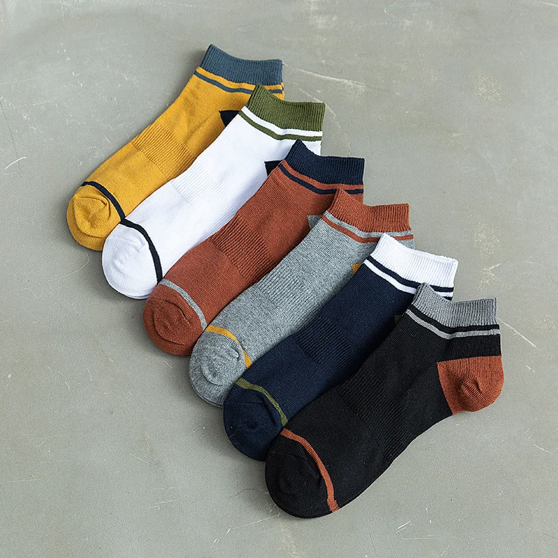 

happy cheap casual ankle men's socks stocking china plain patterned socks Customized, Picture shows