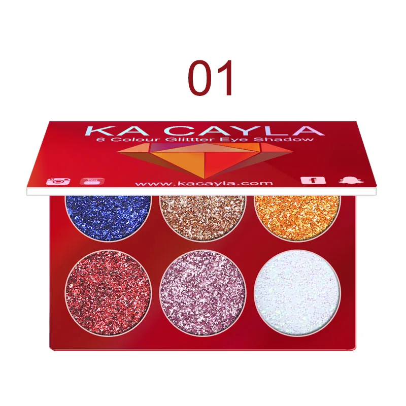 

KA CAYLA oem valentines romantic high quality loose pigment cruelty free glitter