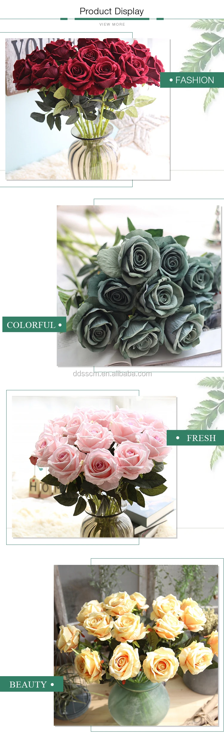 Flores De Decoración De Látex De Tacto Real Rosas Preservadas Negras - Buy  Flores Decorativas,Rosas,Látex De Tacto Real Product on 