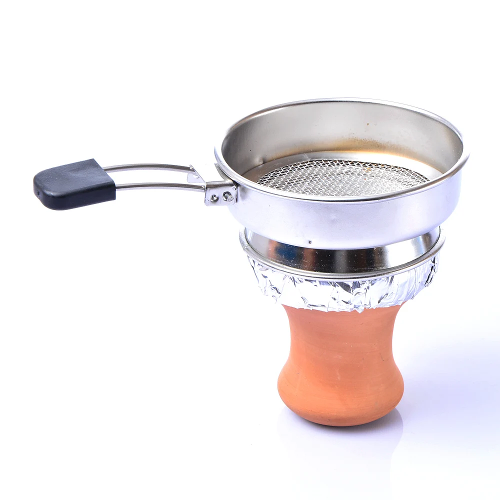 

Metal Hookah bowl Charcoal Holder Cachimba Shisha Pipe Shisha Chicha Narguile Accessories, Mix