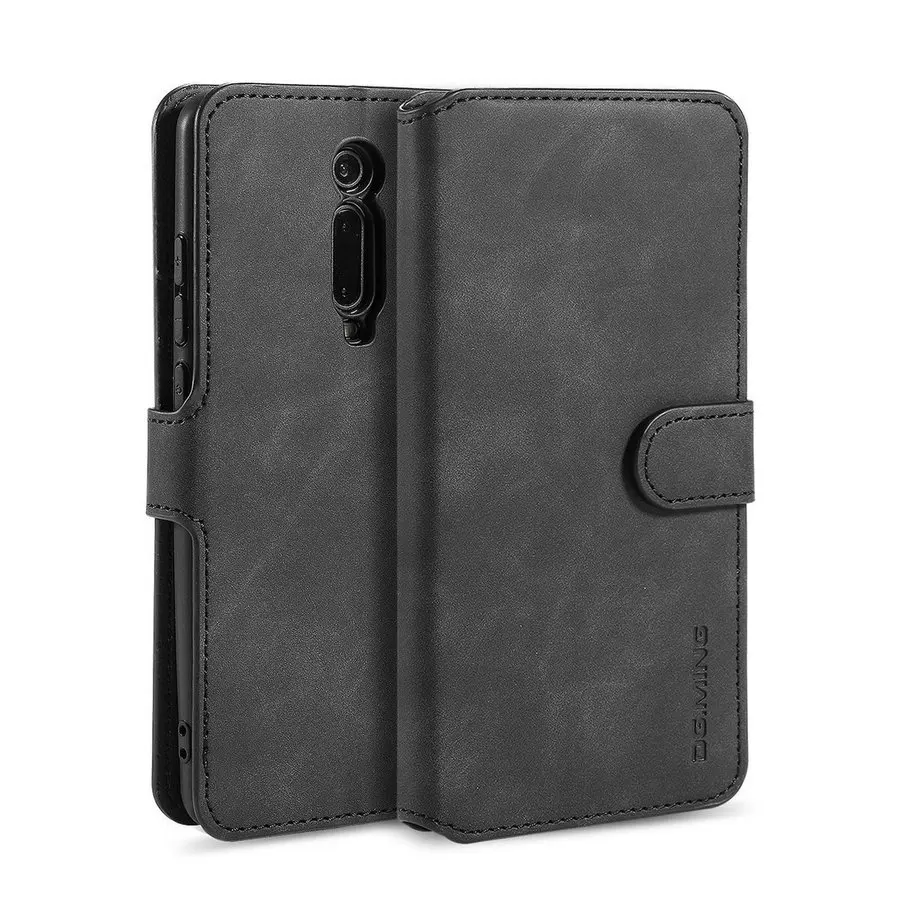 

CaseMe Retro Phone Case For Xiaomi 9 8 ,Card Flip Leather Mobile Phone Accessories For Xiaomi 8 LITE 9SE, Black,.brown.gray,red