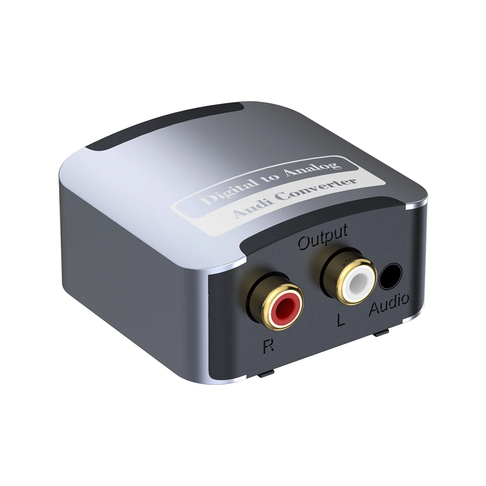 

Optical Coaxial Toslink Digital to Analog Audio Converter