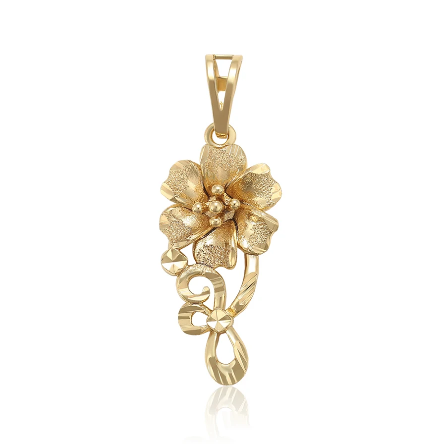 

35332 Xuping elegant accessories charming jewelry type, 14K gold color flower shape pendant for women