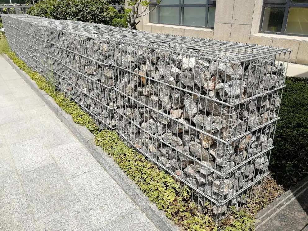Double wire gabion box