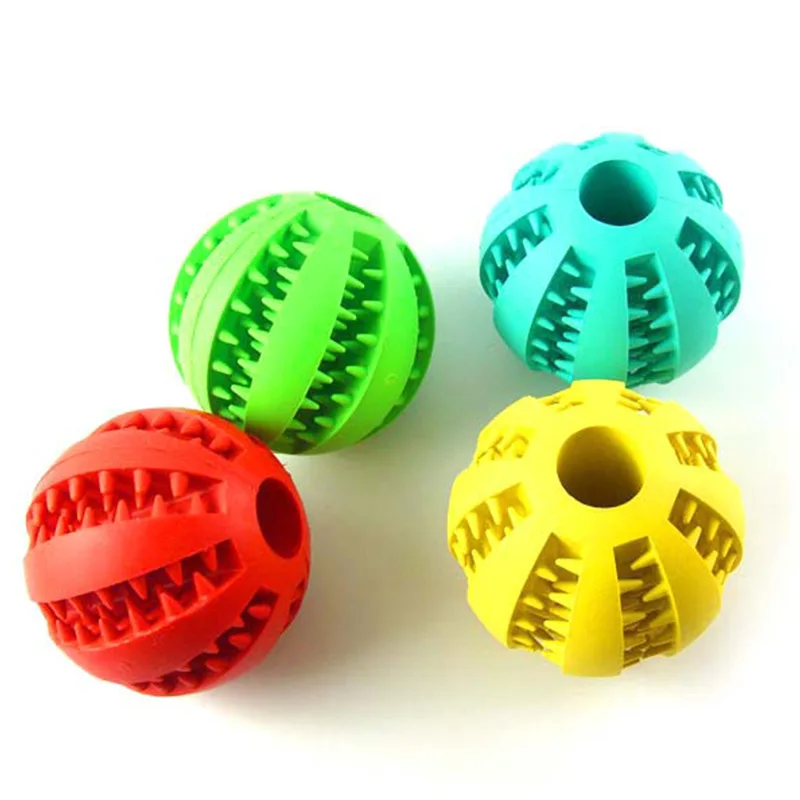 

Best Dog Teething Toys Balls Durable Dog IQ Puzzle Chew Toys Cleaning Chewing Playing Treat Slow Feeder Ball