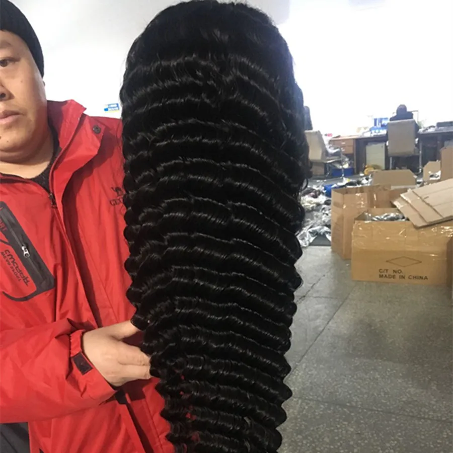 

Front Human Hair Wigs Perruque Cuticle Aligned Hair Wigs Straight Wave Wig Remy Hair for Black Brazilian 13x4 HD Lace Women Long