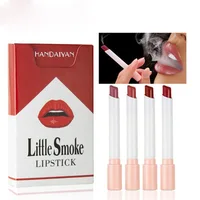 

2020 Newest wholesale 4 sets matte velvet mist finish durable cigarette long-lasting lipstick