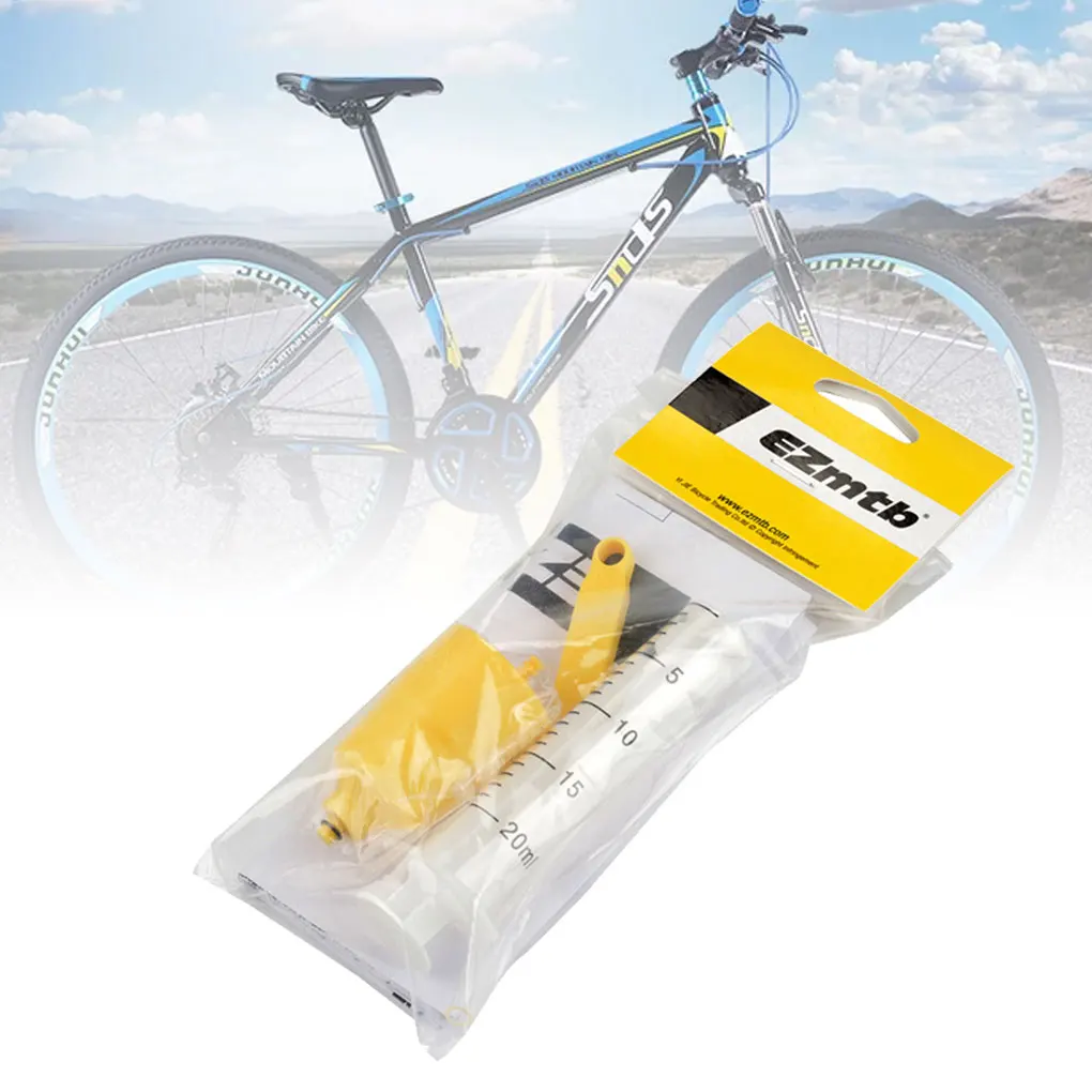 

Free Shipping Bicyle Tools Cycling Funnel / Oil Stopper Change Oiling Tools MTB Road Bike Oiler Injector Cycling Repair Tools