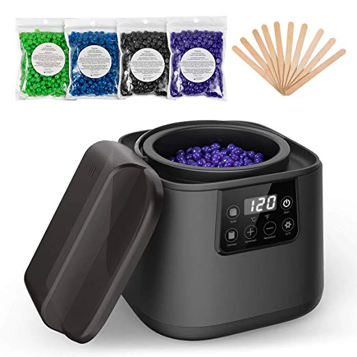 

Portable EU US AU UK Plug Full Body Wax Melt Warmer Wax Heater, Black,white