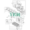 3TNV76 GASKET NOZZLE 119600-11460 For Yanmar 3TNV76-GGE Engine