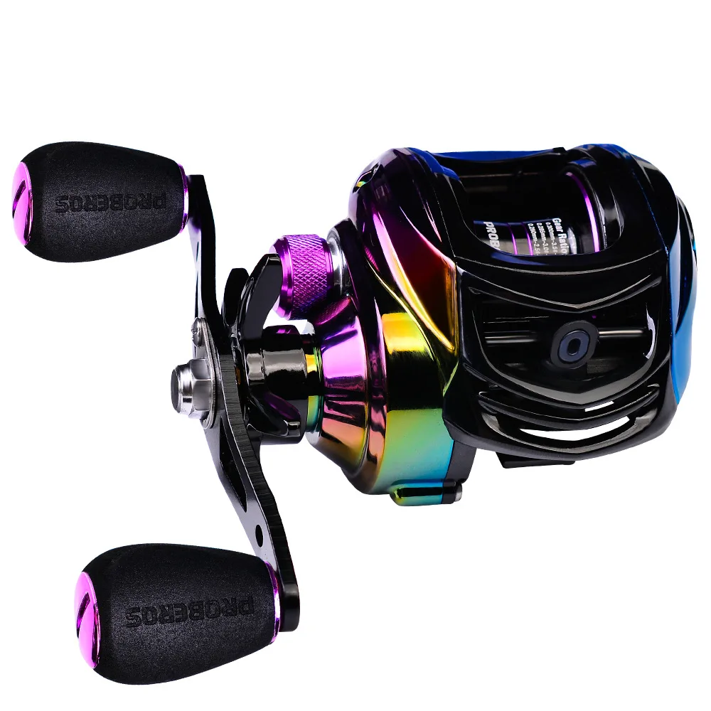 

Horizon 9+1BB Saltwater Reels Fishing Reel High Speed Molinete de Pesca Baitcasting Reels with Magnetic Brake System, As showed