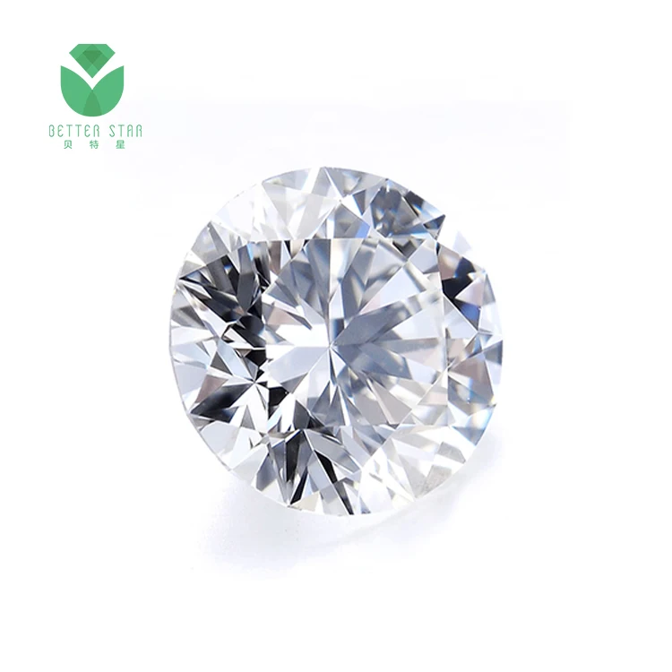 

High Quality White VVS Diamond Lab HPHT Diamond 0.5 Carat 1ct CVD Polished Loose Real Lab Grown Diamonds Made In Factory, D e f