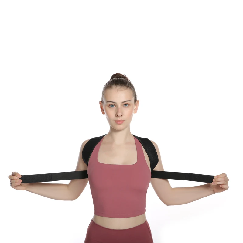 

Clavicle Posture Corrector Adult Children Back Support Belt Corset Orthopedic Brace Shoulder Correct Drop Shipping, Black