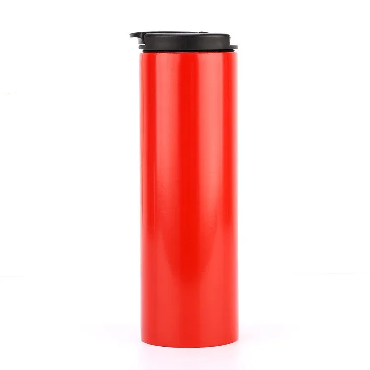 

Wholesale Customized Double Wall Stainless Steel Straight Coffee Mug Thermos Cup Double Wall Vacuum Flask, Natural / blue / red