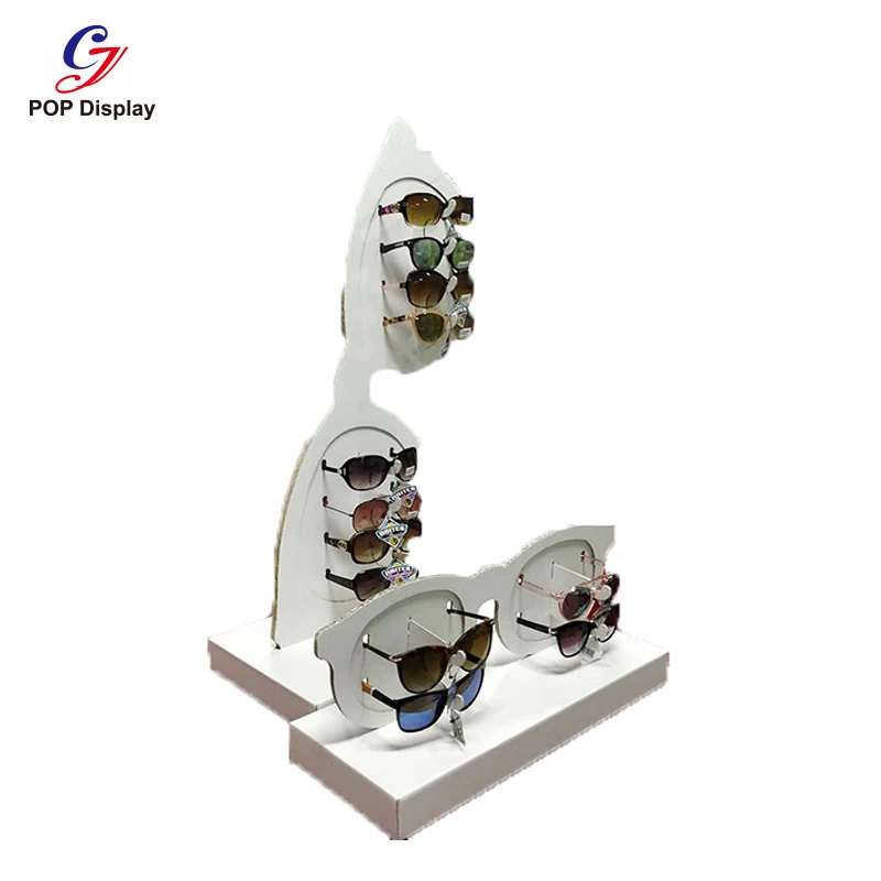 Fashionable Attractive Pop Countertop Sunglasses Display New Design