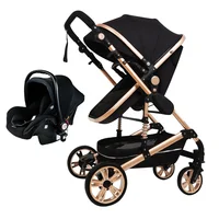 

2019 unique design pram Lightweight foldable luxury baby stroller