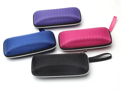 Eyewear Cases Cover Sunglasses Case For Women Glasses Box With Lanyard Zipper Eyeglass Cases For Men