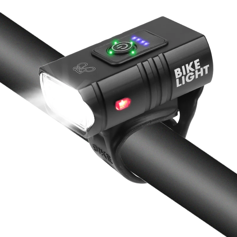 

Hot selling Built-in battery LED Bicycle flashlight Led Light, Bicycle Accessory, Bike Light Arm lamp caution light, Black