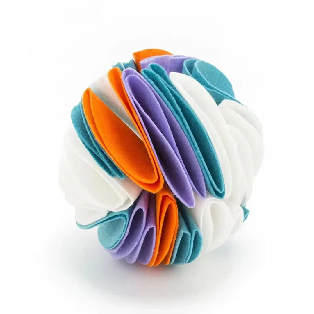 

Pet Toy Dog Snuffle Toy Sniffing Pad Dog Training Balls Dog Interactive Toys, 15colors