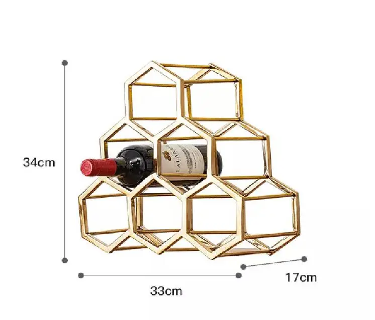 

YOGOSLU Various styles of modern stainless steel silver wine rack products rich in color Wine rack with various specifications, Golden, silver, pink