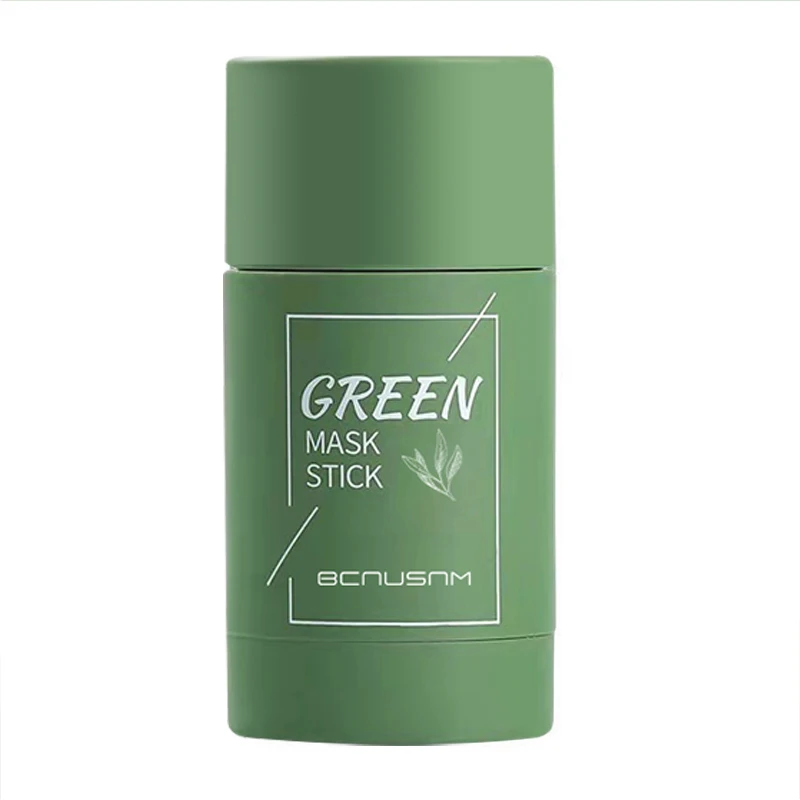 

Whitening Skin Care Facial Purple Egg Plant Clay Mask Stick Beauty Green Tea Mask Stick Natural Organic Green Mask Stick