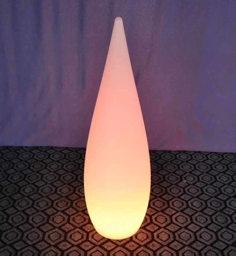 Outdoor Cylinder Column Floor Light Floor Standing Lamps Battery Operated Cordless Rechargeable