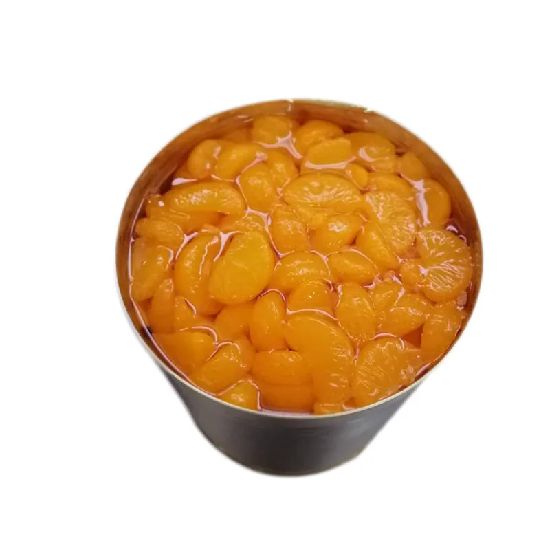 
resh oranges in cans in Syrup 
