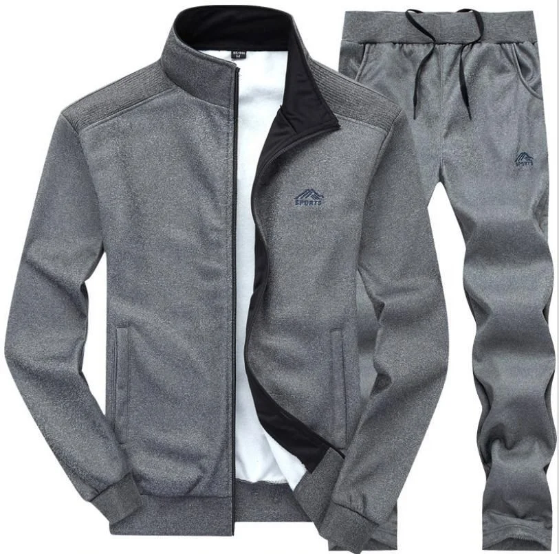 

Men's Autumn jogger Sportswear Set Suit Men Baseball Uniform in Stock