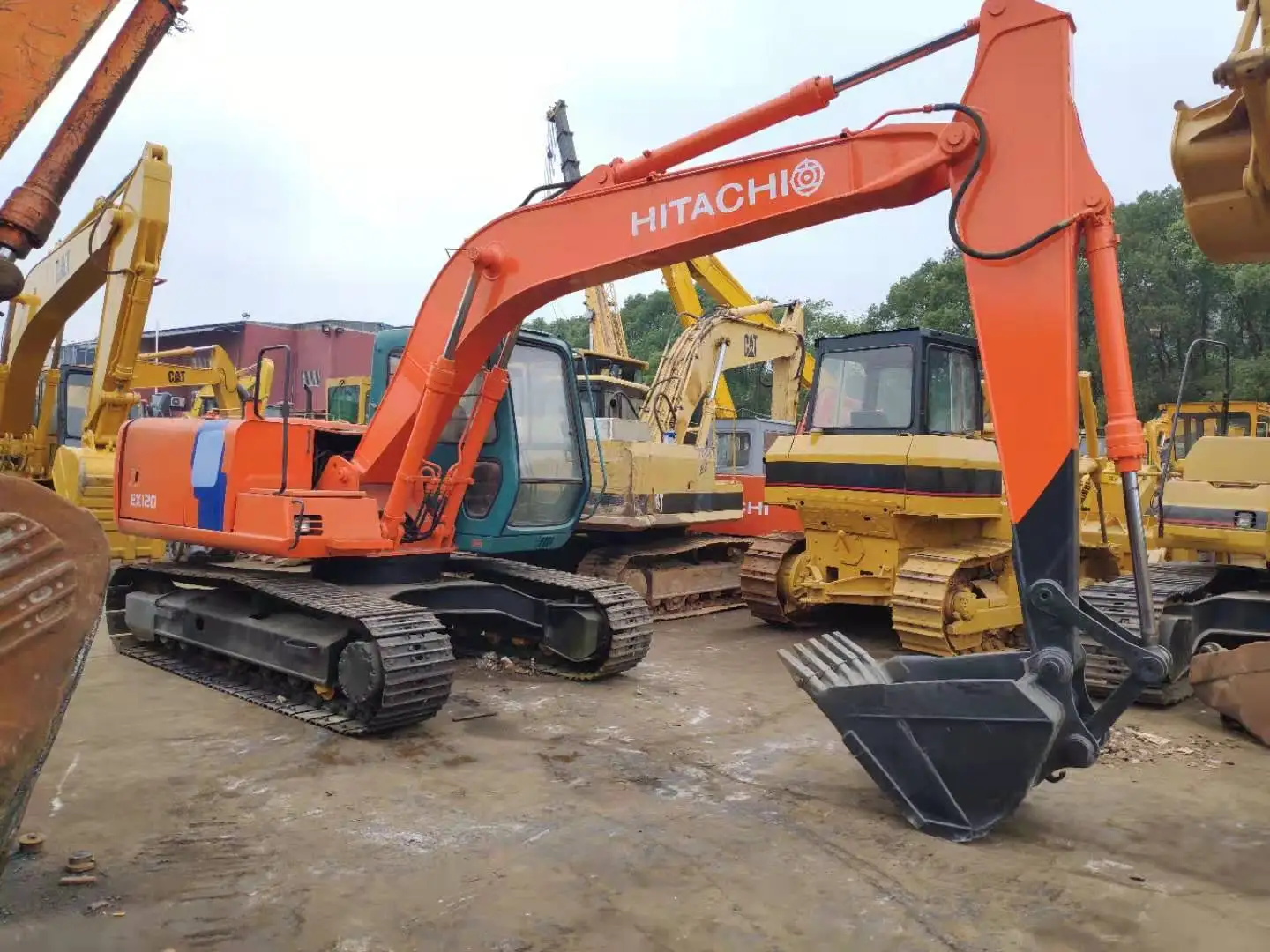 Low Price Japan Used Excavator Ex120 Hitachi Ex120-3 For Sale - Buy ...