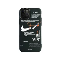 

New apple phone 11 for off white for kaws nike ape jordon yeezy 350 700 for iphone x/xr/11 pro max case