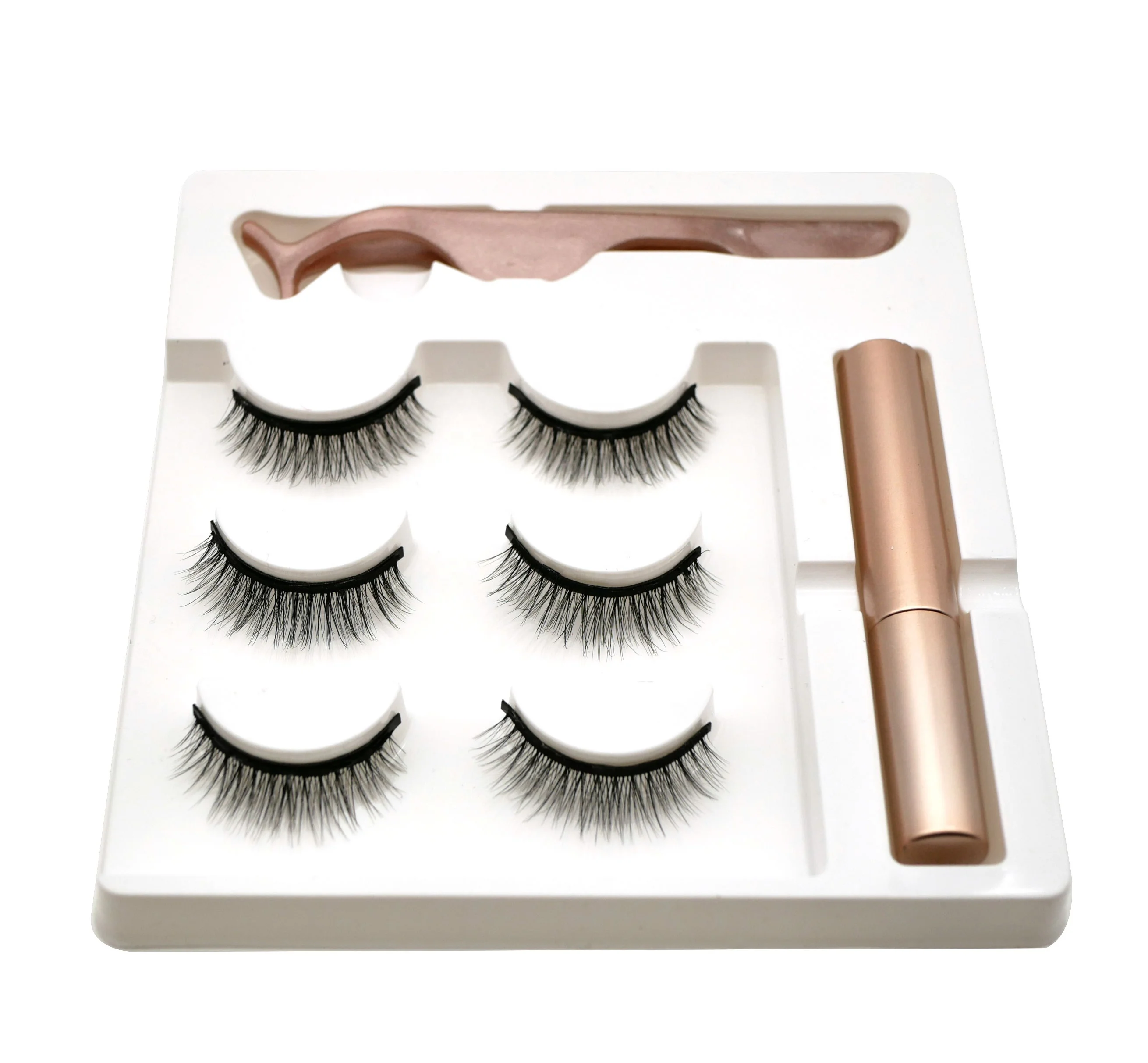 

mink magnetic eyelashes that magnetic eyelash kit custom magnetic eyelash box vendor, Natural black