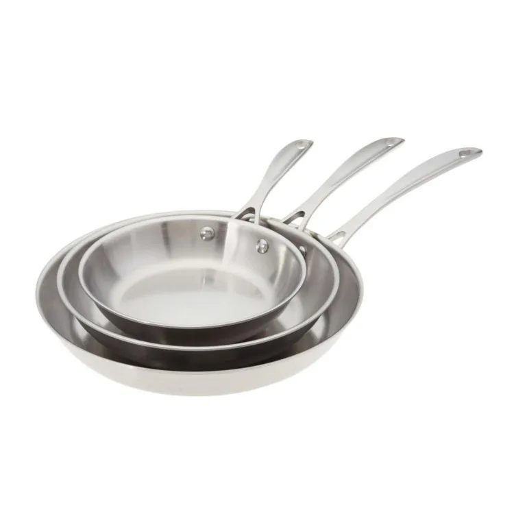 

Manufacturer wholesale stainless steelskillet non stick stainless steel fry pan