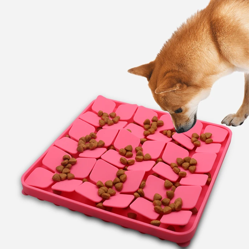 

Pet Sniffing Mat Forred Dognesss Snuffle Toys Cat Food Slow Feeding Training Feed Mats Snuffle Mat for Dogs