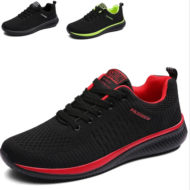 

2021 New Mesh Shoes Fashion Breathable Wear-Resistant Large Size Casual Walking Shoes Men's Summer Comfortable Sports Shoes