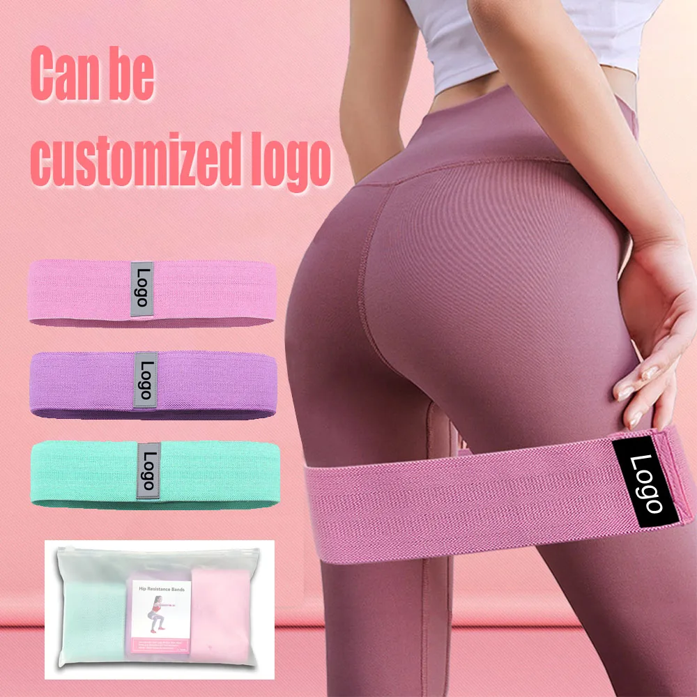 

Fabric Pull Up Assist Bands, hip circle non slip booty bands, customized resistance bands, Customized color