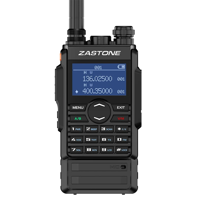 

2022 Zastone M7 Long Range Transmitting Power Portable Dual band Two Way Radio Encrypted VHF UHF Walkie Talkie