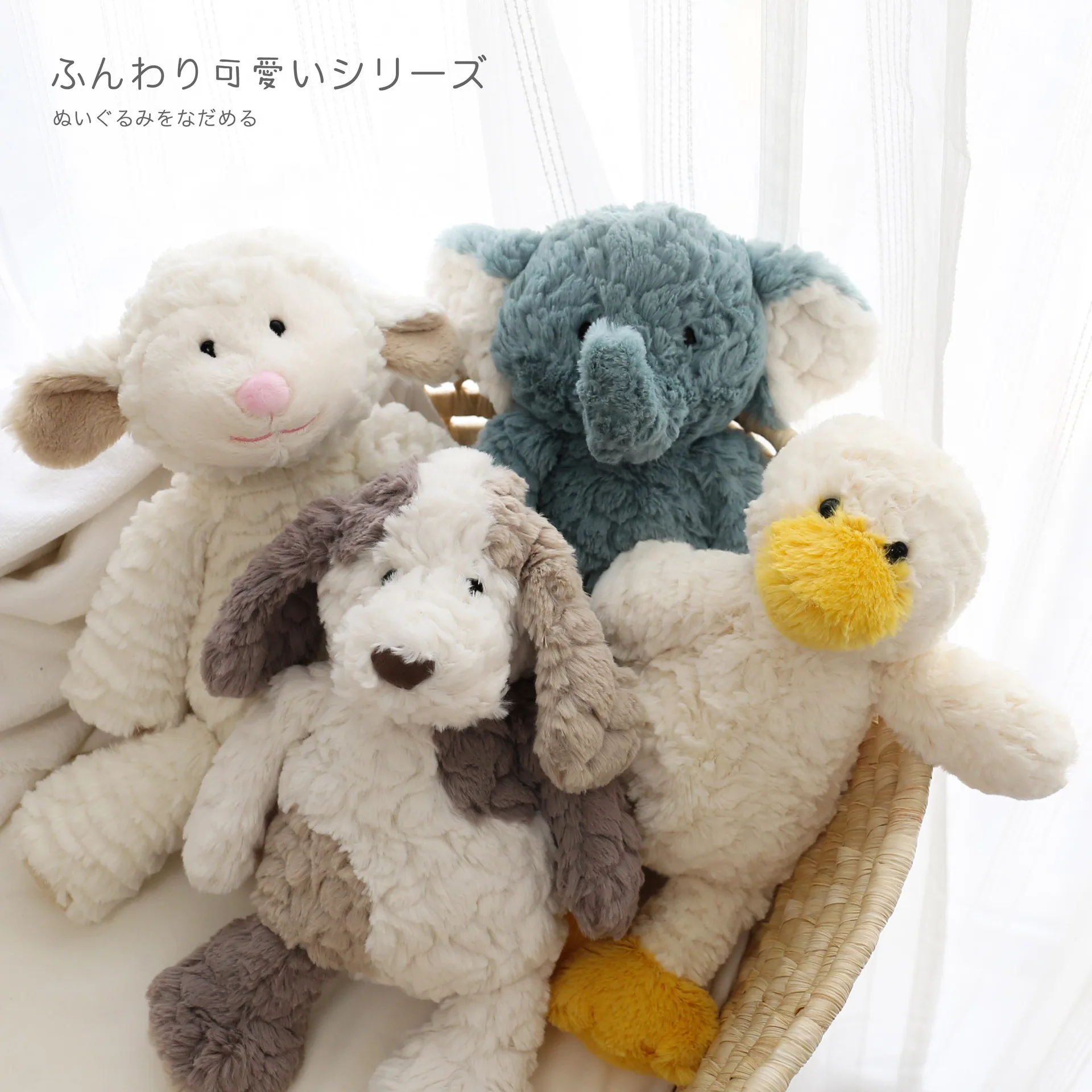 

Hot selling Soft lamb doll custom plush bear toy duck stuffed toy stuffed sheep toys plush white sheep lamb weighted plush