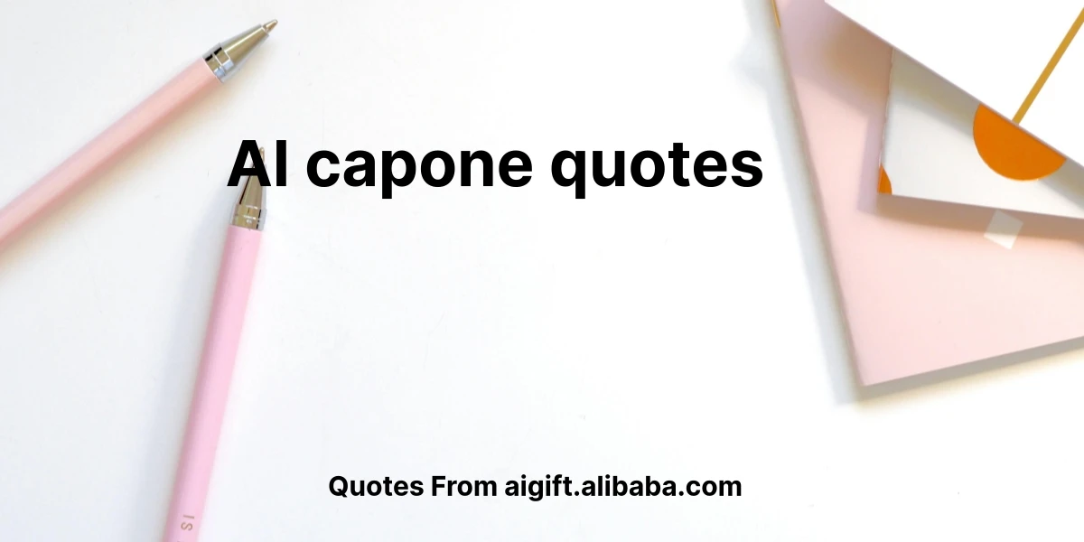 al capone quotes